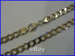 Used 375 / 9ct Gold Chain, Weight 27.5 Grams, Excellent Condition Sg0585