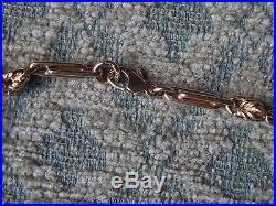 VINTAGE SOLID 9ct GOLD (45.4g) 24 INCH LONG LINK CHAIN
