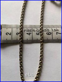 Victorian 9CT Gold 40cm Chain Necklace Original Barrel Clasp 1890s R80