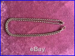 Victorian 9ct Gold Watch Guard Muff Chain 15.5g Approx 32