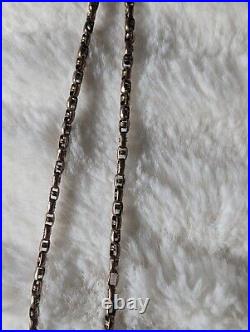 Victorian Antique 9ct Gold Belcher Chain Unusual Link