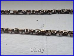 Victorian Antique 9ct Gold Belcher Chain Unusual Link