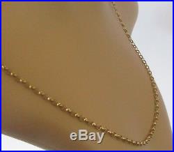 Vintage 9ct Yellow Gold Belcher (4.7g) Chain (18inches in length)