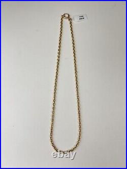 Vintage 9ct gold belcher chain 9.8G