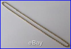 Vintage 9ct gold belcher link (10.5g) chain