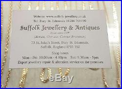 Vintage Engraved Bangle solid 9ct gold Ladies Bracelet safety chain hallmarked