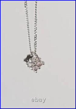 White Diamond Pendant necklace