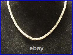 Wonderful 9ct Gold Rope Chain Weight 16.4 Grams